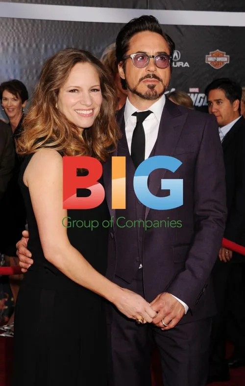 Robert Downey Jr. and Susan Downey at 'Marvel's Avengers' Premiere