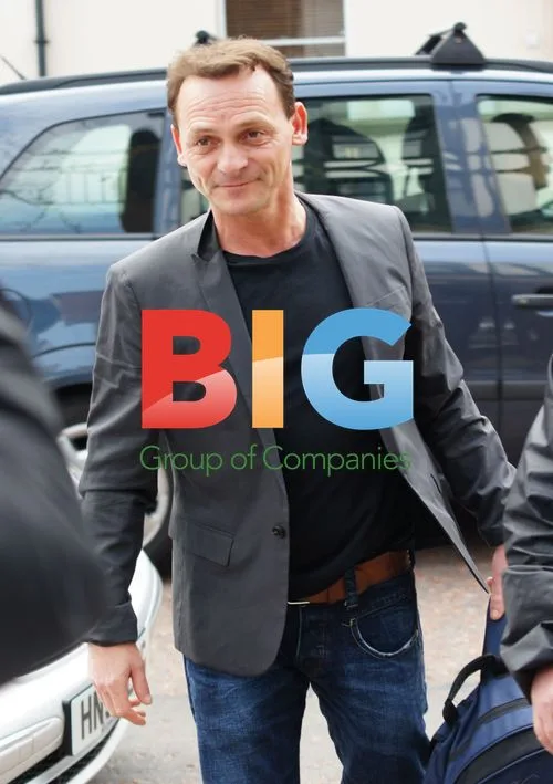 Perry Fenwick outside This Morning Studios