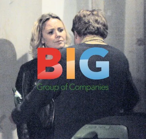 Charlie Brooks and Matt Berry Party in Soho