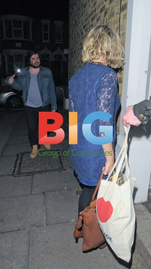 Eastenders Star Charlie Brooks' Night Out in Soho