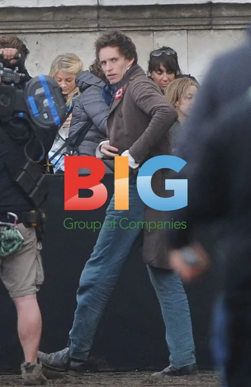 Eddie Redmayne on Les Miserables Set