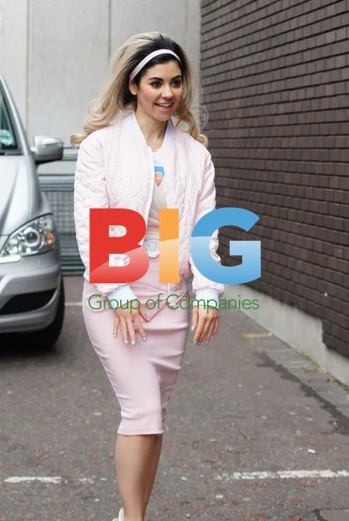 Marina Diamandis Poses Outside ITV Studios