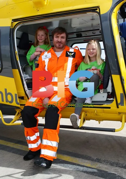 Simon Le Bon supports THE AIR AMBULANCE SERVICE