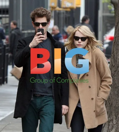 Andrew Garfield and Emma Stone in NYC