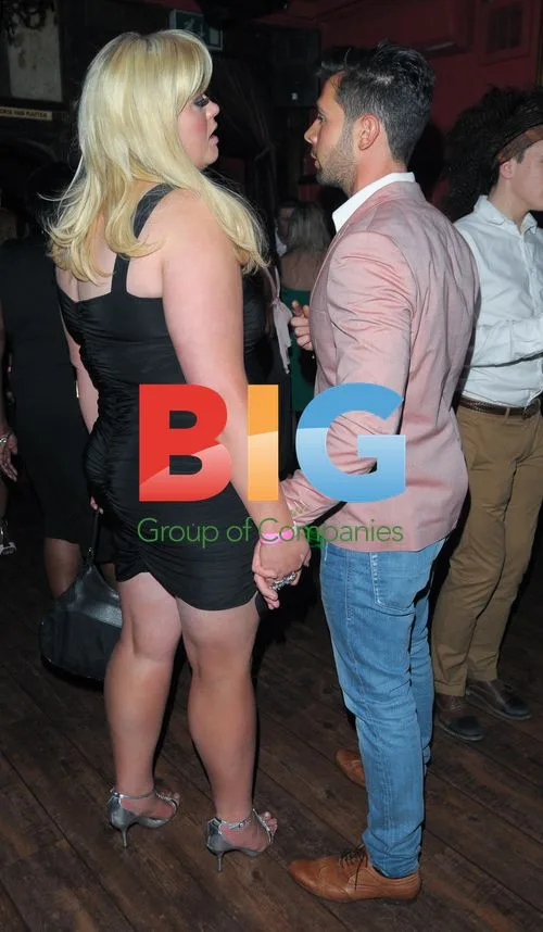 Gemma Collins and Charlie King at Harry Derbidge's 18th Birthday