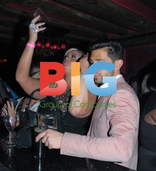 Gemma Collins and Charlie King at Harry Derbidge's 18th Birthday