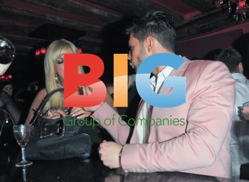 Gemma Collins and Charlie King at Harry Derbidge's 18th