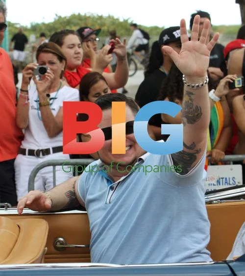 Chaz Bono leads Miami Beach Gay Pride Parade