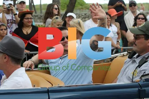 Chaz Bono leads Miami Beach Gay Pride Parade