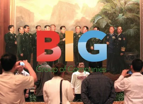 Chinese tourists at military museum