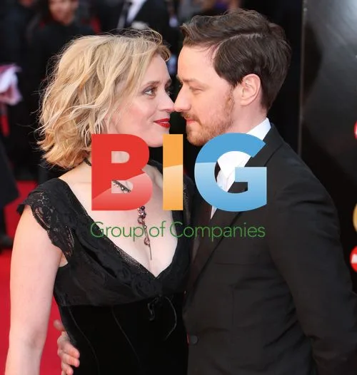 Anne Marie Duff; James McAvoy at The Olivier Awards 2012