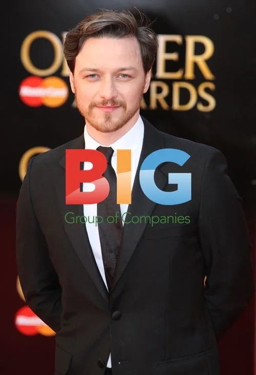 Anne Marie Duff and James McAvoy at Olivier Awards 2012