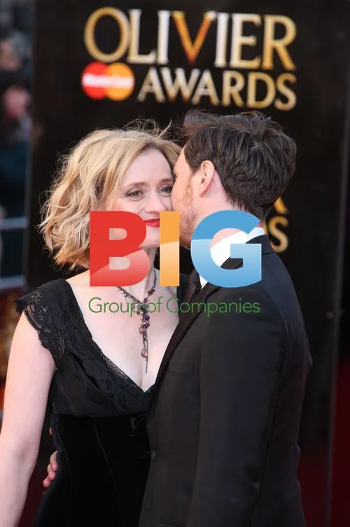 Anne Marie Duff; James McAvoy at Olivier Awards 2012
