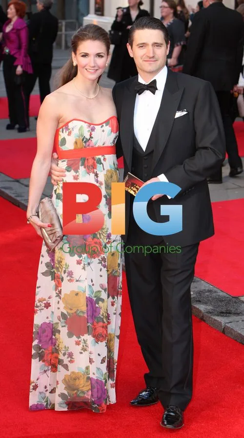 Tom Chambers and Summer Strallen at Olivier Awards 2012