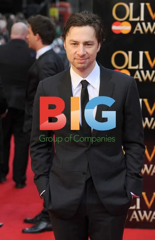 Zach Braff at The Olivier Awards 2012