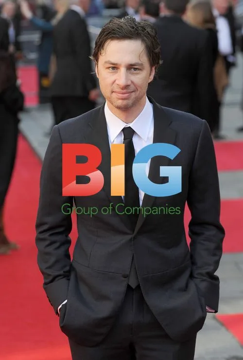 Zach Braff at Olivier Awards 2012
