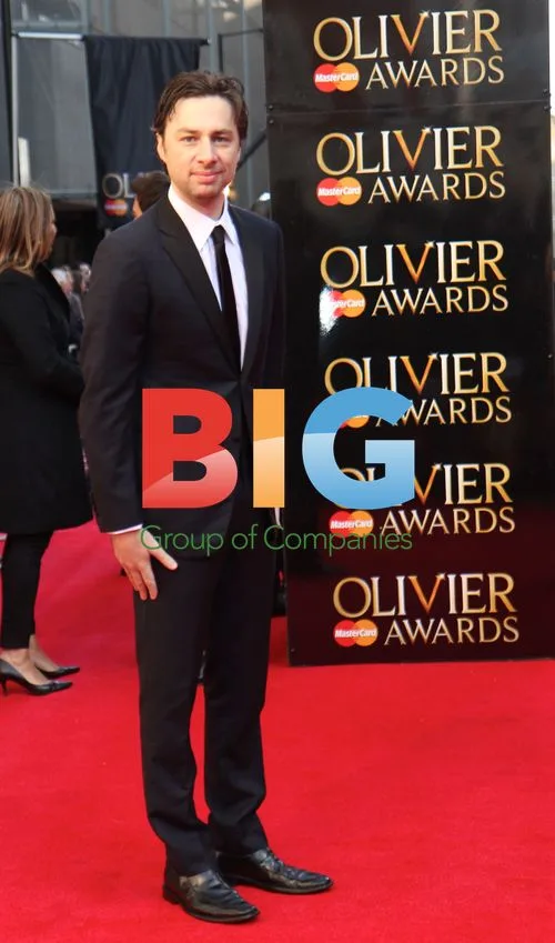 Zach Braff at The Olivier Awards 2012