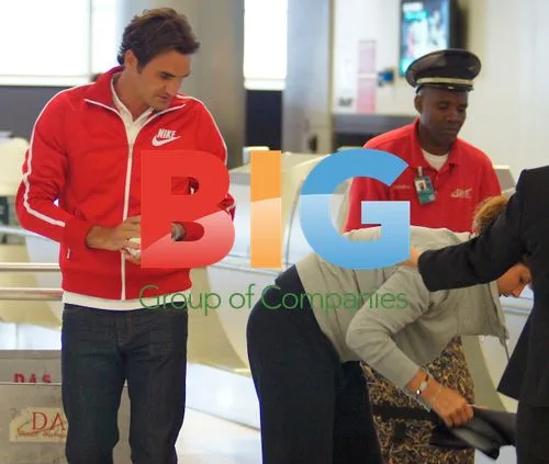 Roger Federer and Family in Miami