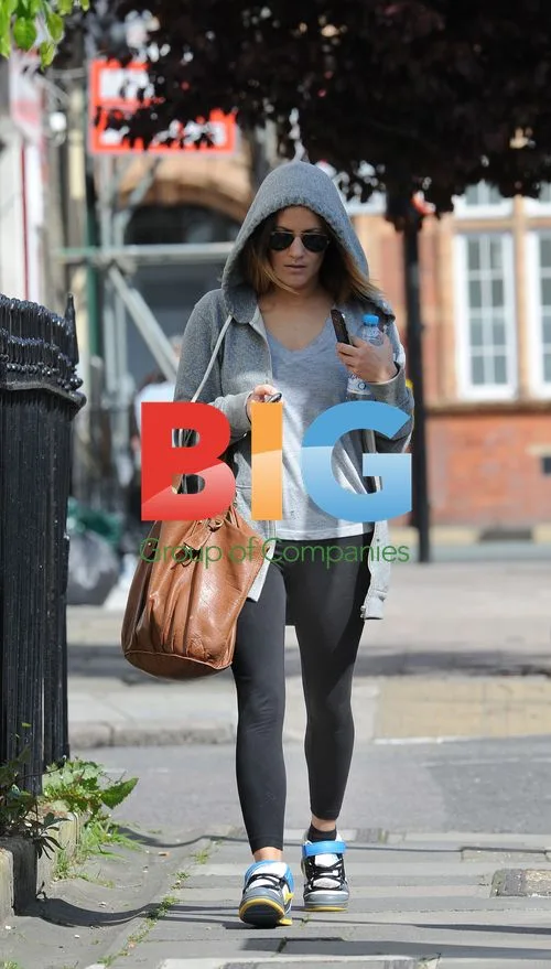 Caroline Flack Spotted at Gym