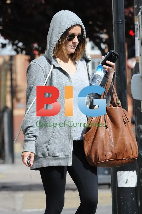 Caroline Flack Leaves London Gym