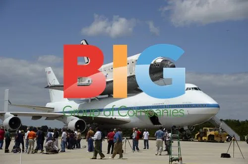 NASA's Space Shuttle Discovery on Boeing 747