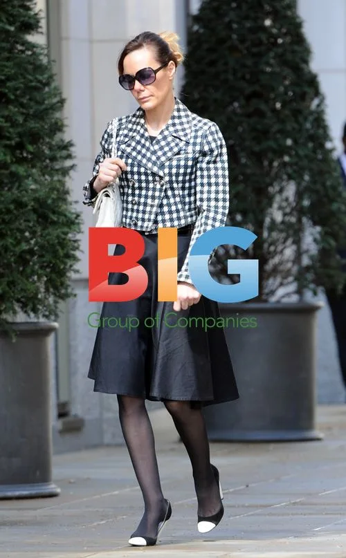 Tara Palmer-Tomkinson Leaves Hair Salon