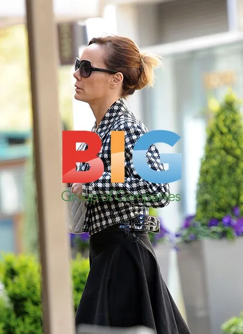 Tara Palmer Tomkinson Leaving Salon