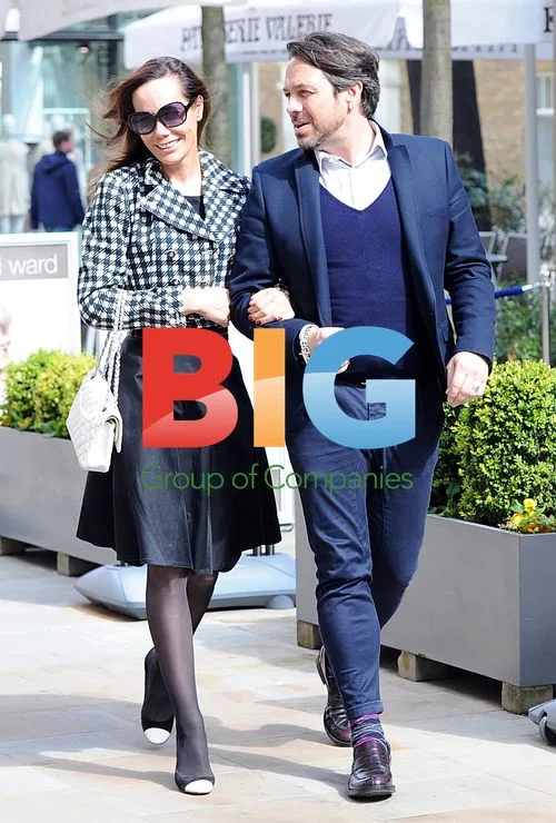 Tara Palmer Tomkinson Leaving Hair Salon