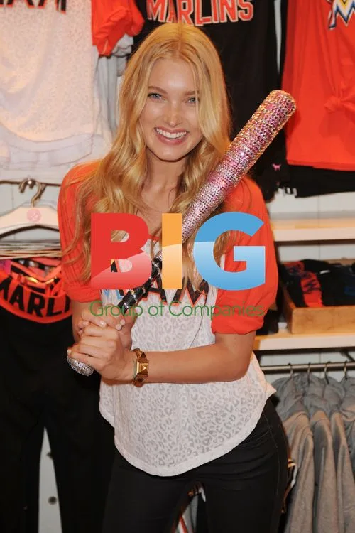 Elsa Hosk and Logan Marrison at PINK MLB Launch