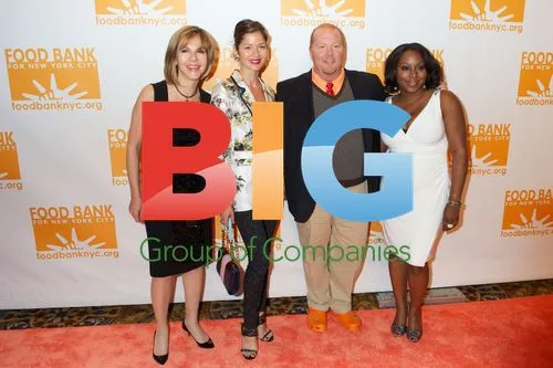 Jill Hennessy and Mario Batali at Food Bank Can-Do Awards