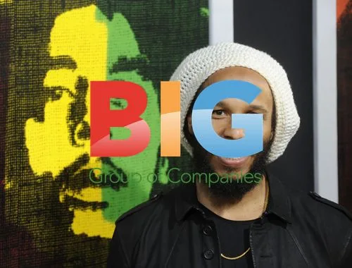 Ziggy Marley and Orly Marley at "Marley" Premiere