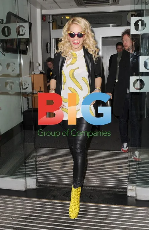 Rita Ora at BBC Radio One Studio