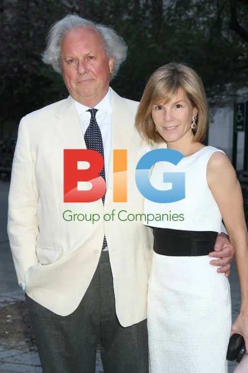 Graydon Carter and Anna Scott at Tribeca Film Festival Party