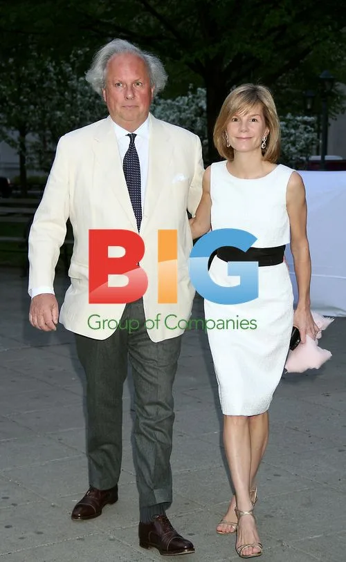 Graydon Carter and Anna Scott at Tribeca Film Festival Party