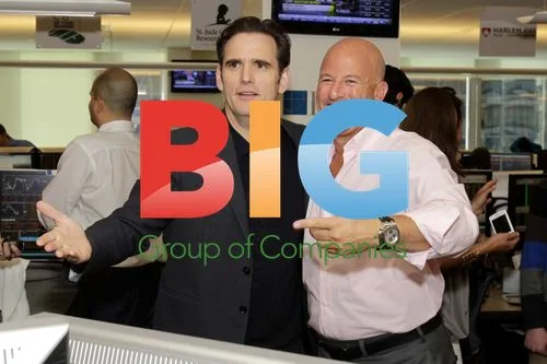 Matt Dillon and Steven Starker at BTIG Charity Event