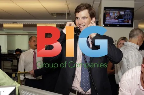 Eli Manning at BTIG Charity Day