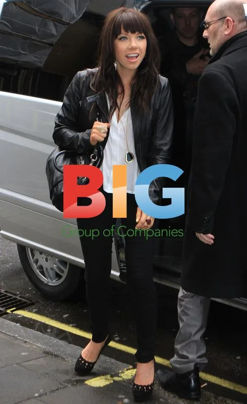 Celebrities at BBC Radio HQ in London