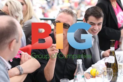 Van Damme, Silvsted, Briatore at Monte-Carlo Rolex Masters