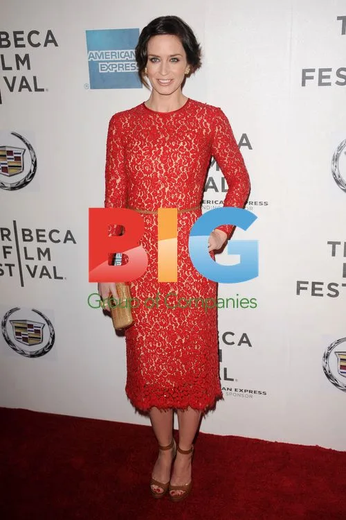 Emily Blunt at Tribeca Film Fest
