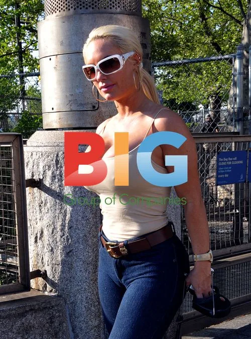 Coco Austin at NYC Dog Park