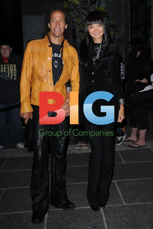 Leandro Perez and Irina Pantaeva at 'The Lucky One' Screening