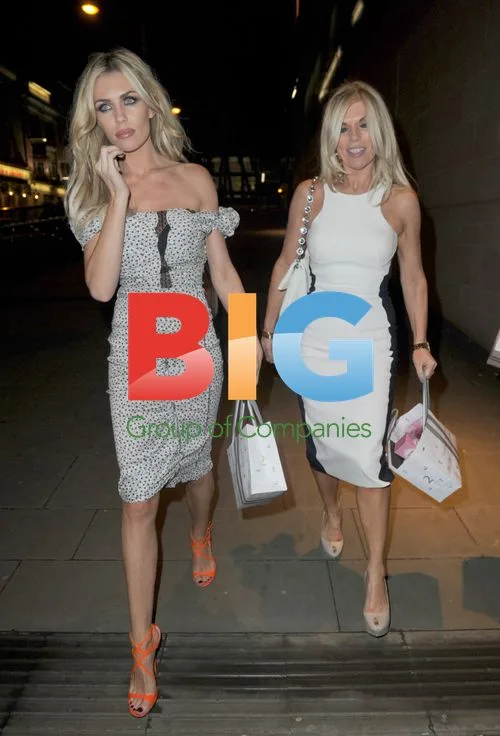 Coleen Rooney and other guests at Philip Armstrong fashion show