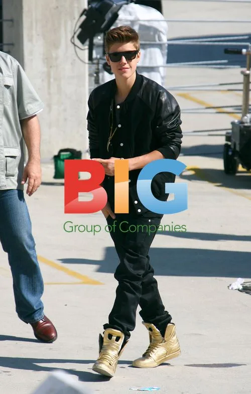 Justin Bieber Filming Music Video