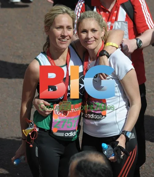 Celebrities at London Marathon 2012