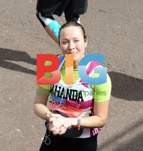 Celebrities run London Marathon 2012