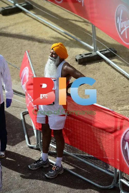 Celebrities Run London Marathon 2012