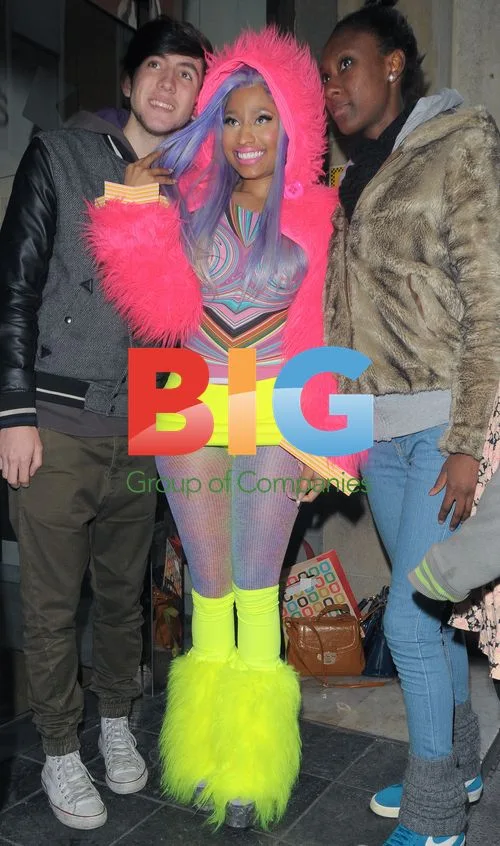 Nicky Minaj at BBC Maida Vale Studios