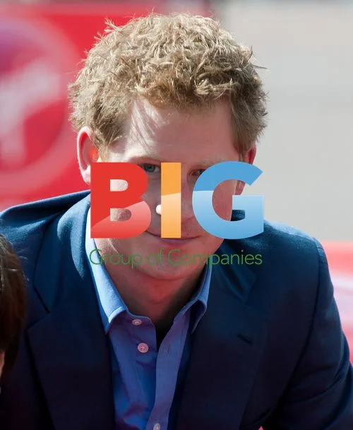 Prince Harry at London Marathon