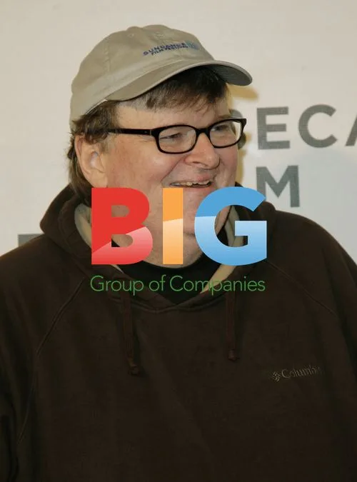 Michael Moore and Susan Sarandon at Tribeca Talks
