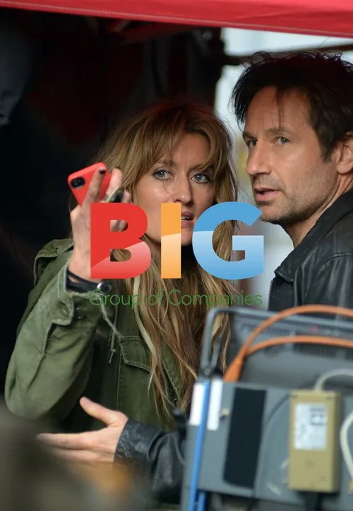 Natascha McElhone and David Duchovny film 'Calaforniacation'